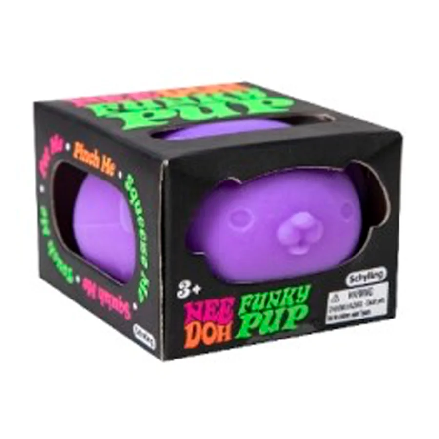 NeeDoh Funky Pup Fidgetball- 4 Varianten