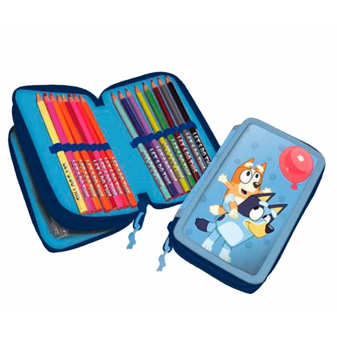 Bluey Doppelfedertasche
