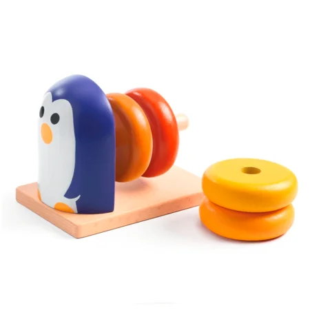Djeco Stapelspiel, Pinguin