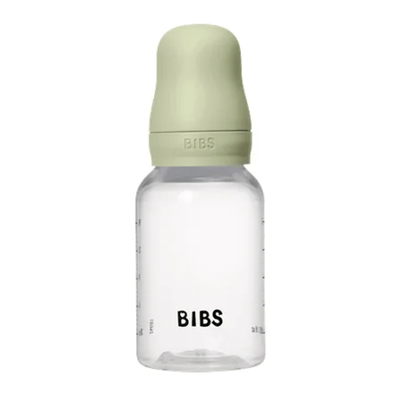 BIBS Babyflasche 150 ml, slow flow, Sage