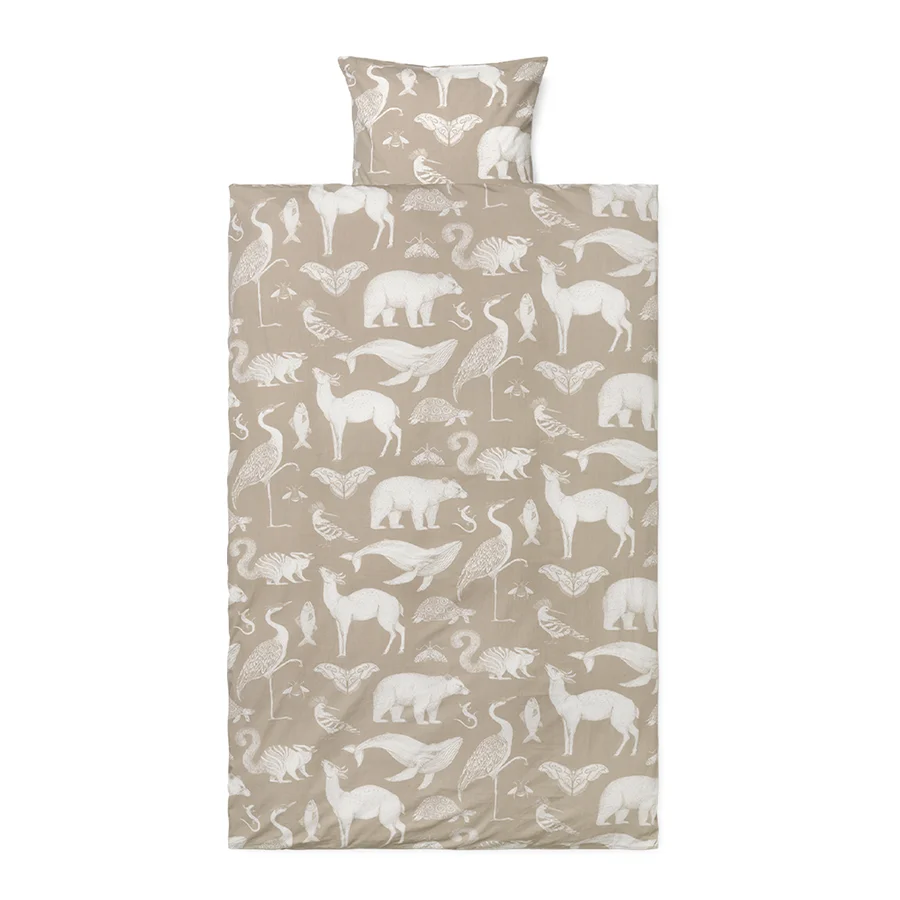 Ferm Living junior sengetøj, Katie Scott - sand