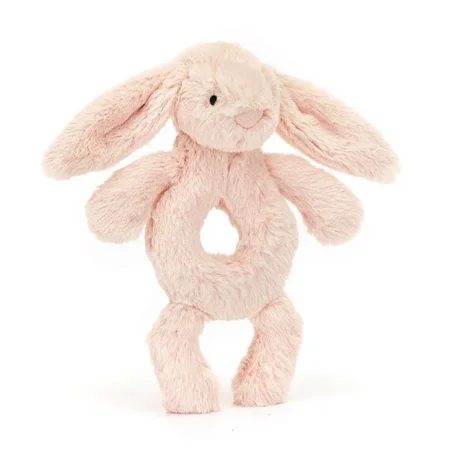 Jellycat Bashful kanin ring rangle, Blush