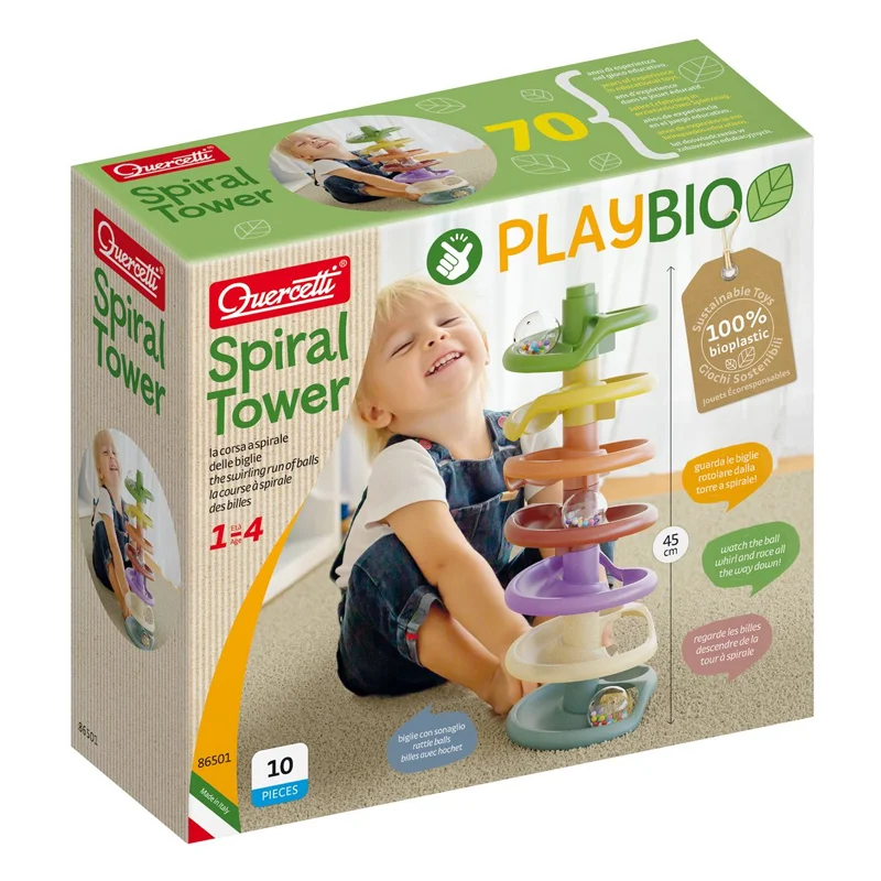Quercetti Play Bio Spiraltårn
