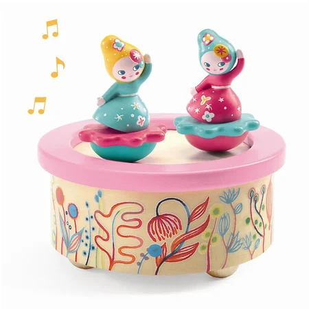 Djeco Spieluhr mit tanzenden Figuren, Blumenmädchen