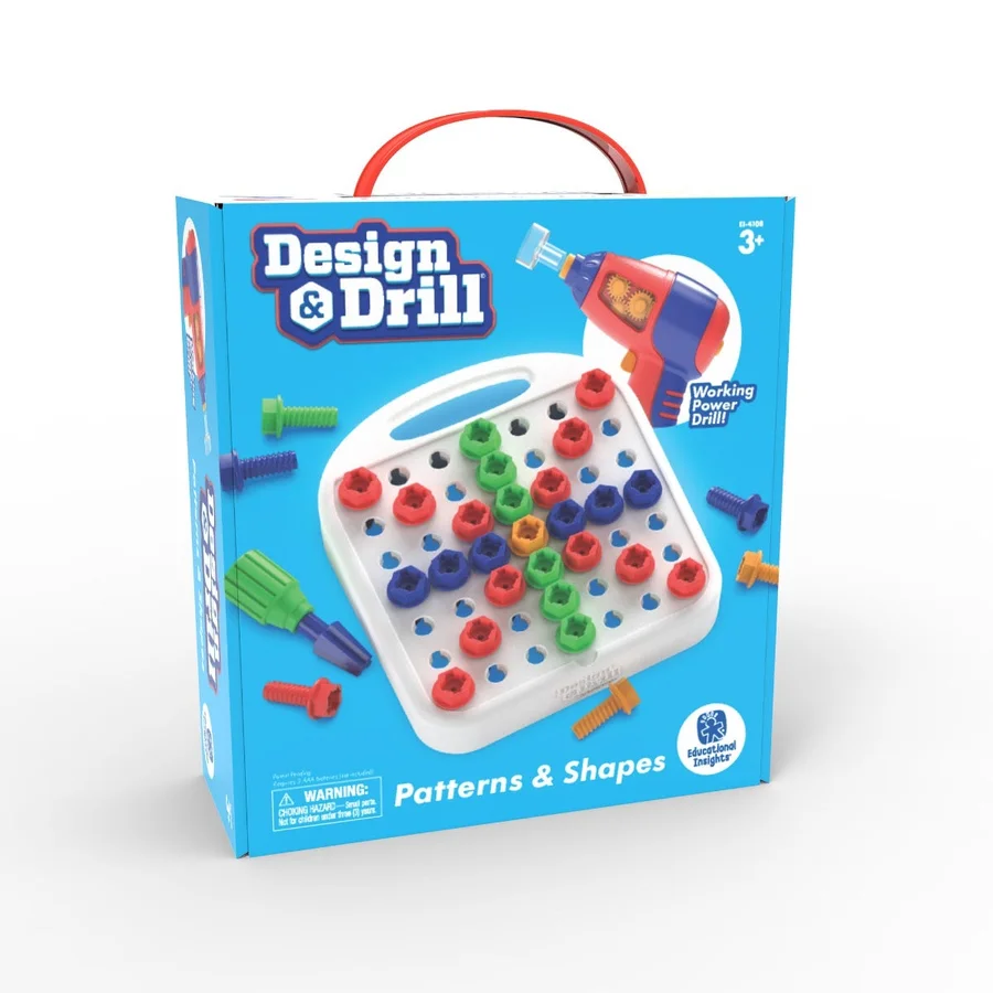 Learning Resources Design and Drill, mønstre og former