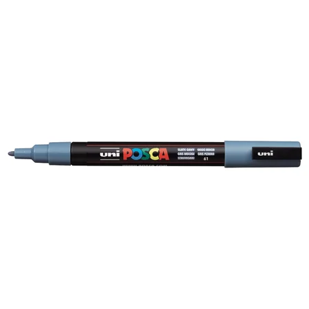 Posca marker PC-3M, mørkegrå