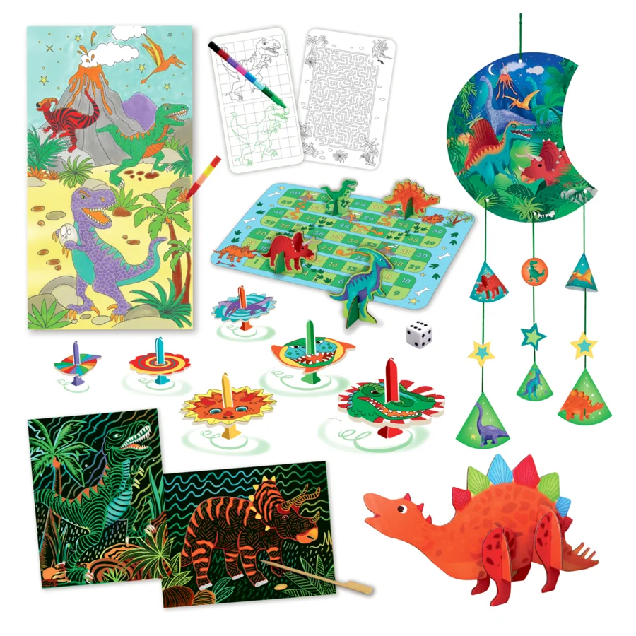 BOX CANDIY Multi Aktivitätsset, Dino Adventure