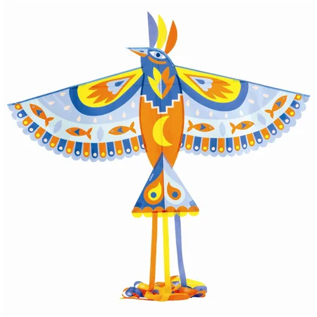 Djeco Drache, Vogel
