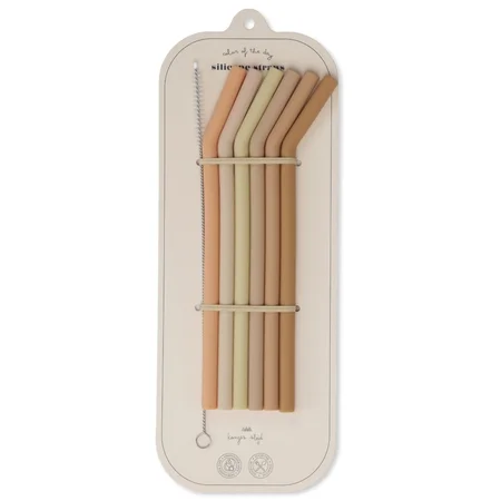 Konges Sløjd silicone sugerør, Rosey Berries