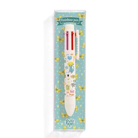 Djeco Lovely Paper Kugelschreiber Rainbow - Elodie