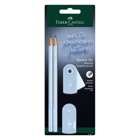 Sparkle Set, sky blue, Faber-Castell 