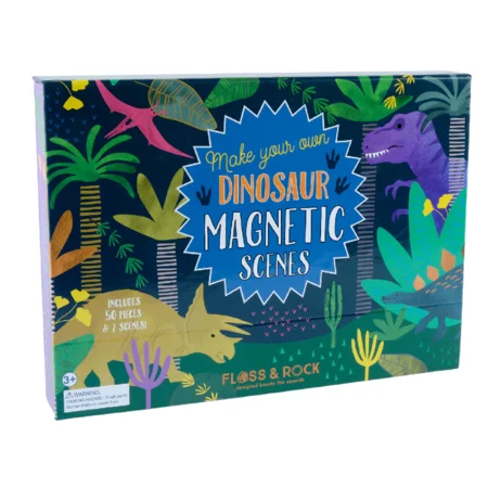Magnetisches Spielset - Dino, Floss & Rock