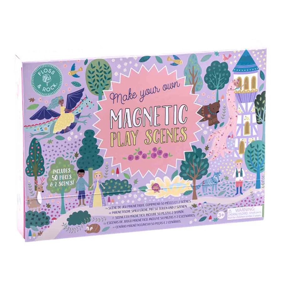 Magnetisches Spielset - Märchen, Floss & Rock