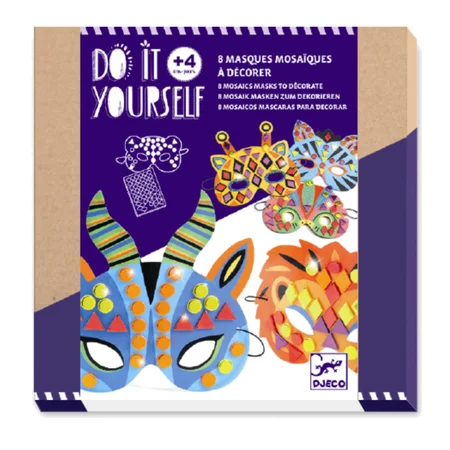 Djeco DIY æske, jungledyr masker