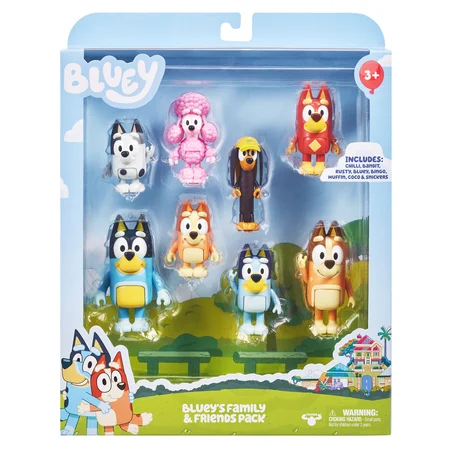Bluey Multipack 8 Figuren