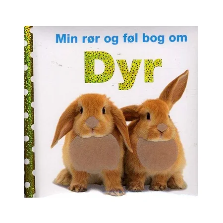 Min rør og føl bog om dyr
