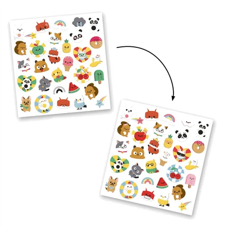 Djeco klistermærker, emoji