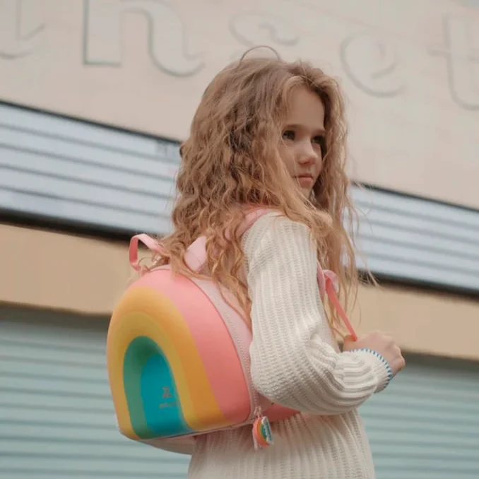 Zoyzoii Kinder-Rucksack "Regenbogen"