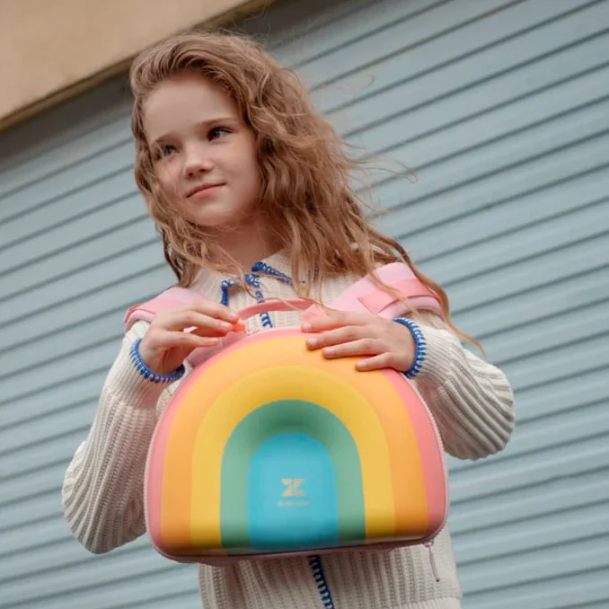 Zoyzoii Kinder-Rucksack "Regenbogen"