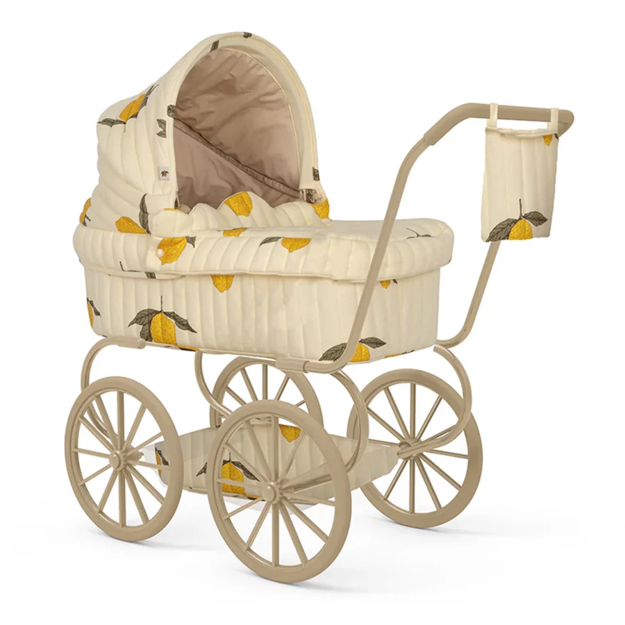 Konges Sløjd Minnie Puppenwagen, mon grand citron glitter