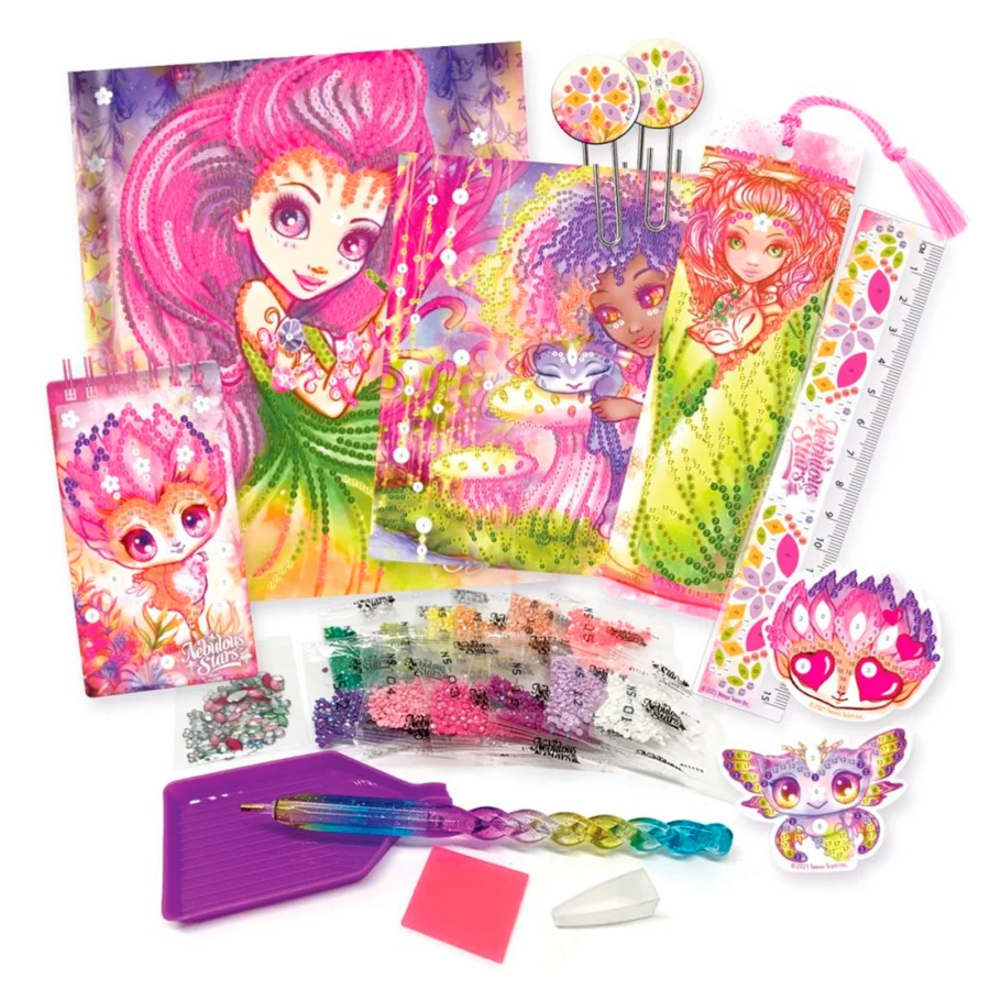 Nebulous Stars Schreibwaren Deluxe Set, Strass nach Zahlen
