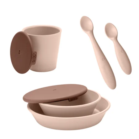 BIBS spisesæt, blush