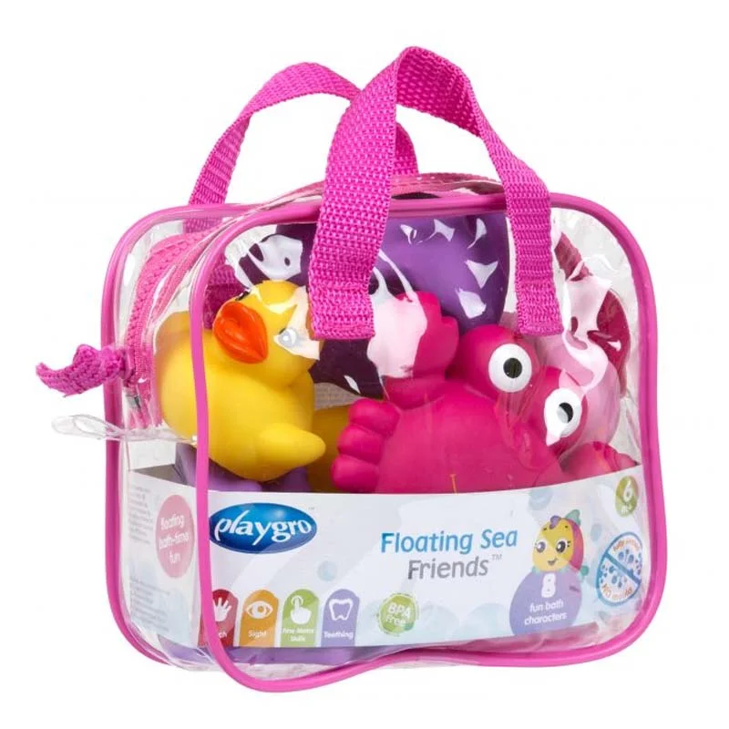 Playgro badedyr, 7 havdyr pink