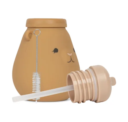 Konges Sløjd Trinkflasche Teddy, almond
