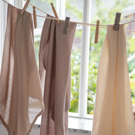 Sebra Mulltücher 3 stk, moonlight beige