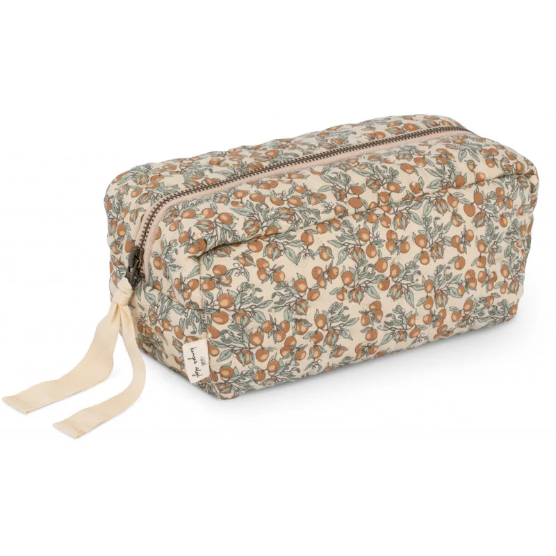 Konges Sl�øjd quiltet toilettaske, Orangery Beige
