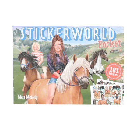 Miss Melody Stickeralbum im Taschenformat, Creative Studio