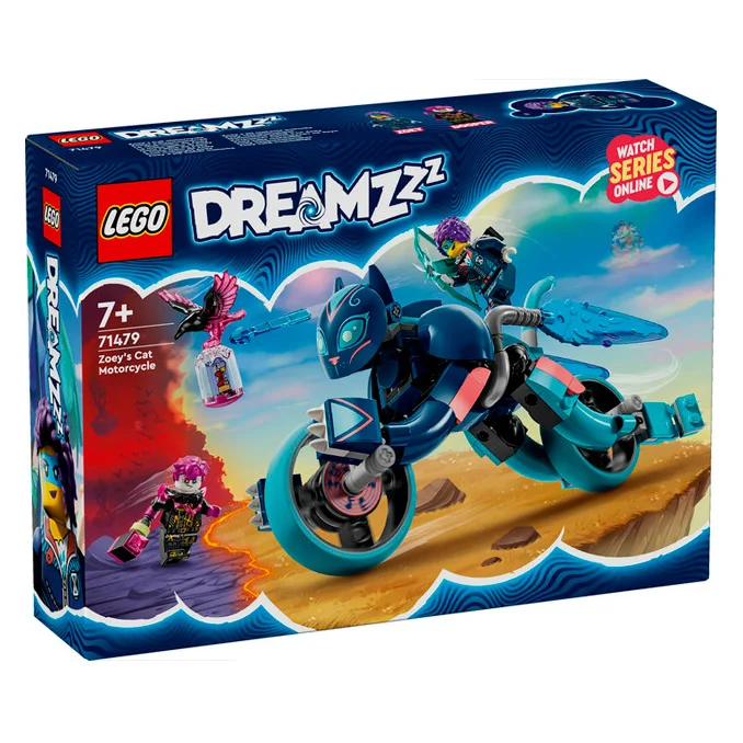 LEGO® DREAMZZZ Zoey's Katzenmotorrad