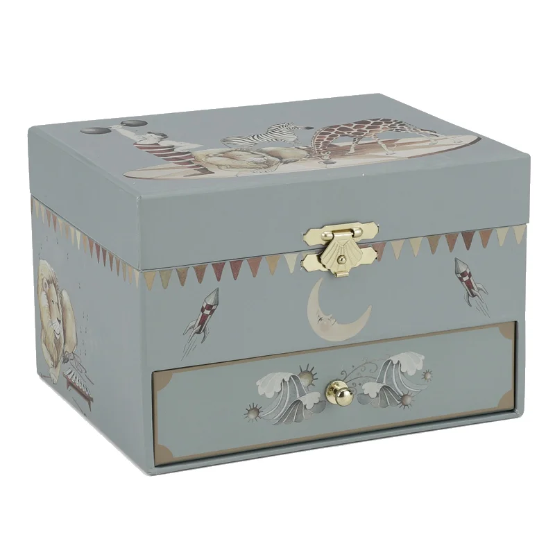 Konges Sløjd treasure box, blå