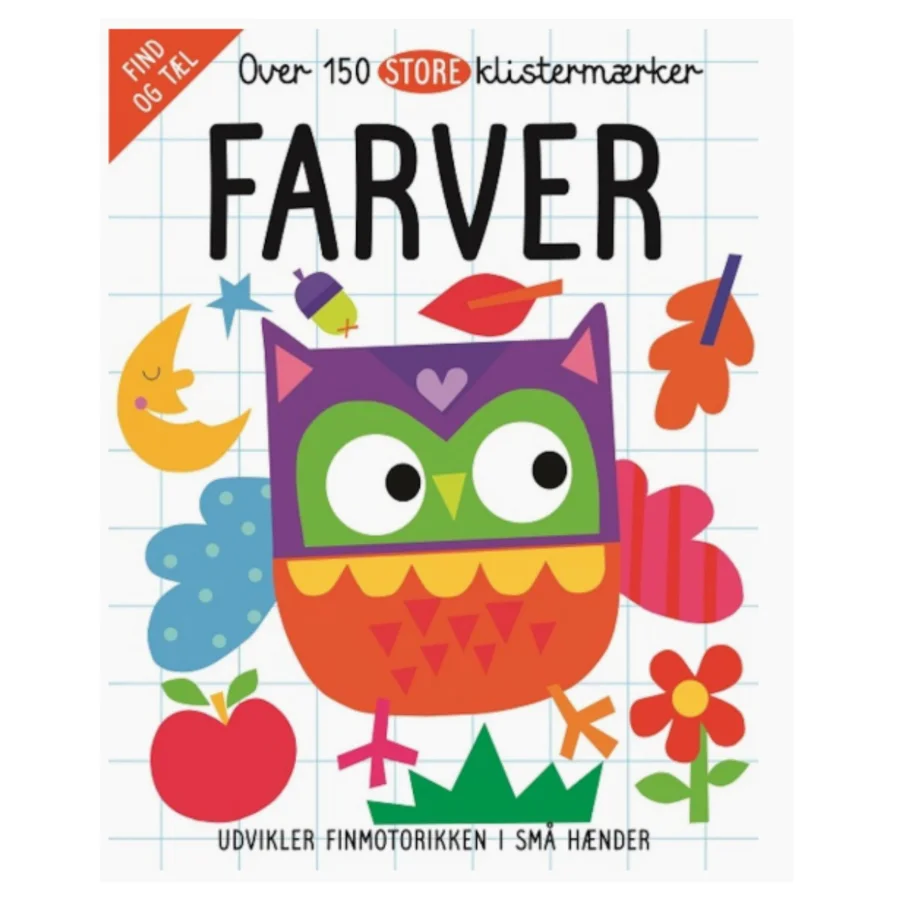 150 Klistermærker, Farver