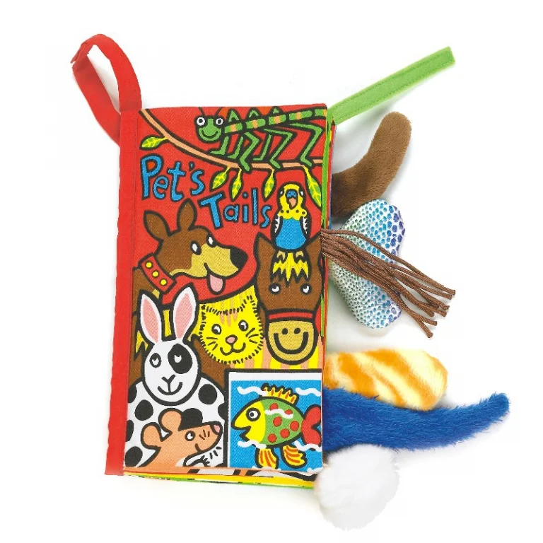 Jellycat stofbog med kæledyrshaler