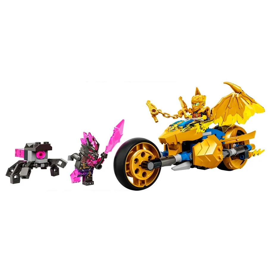 LEGO NINJAGO Jays Golddrachen-Motorrad