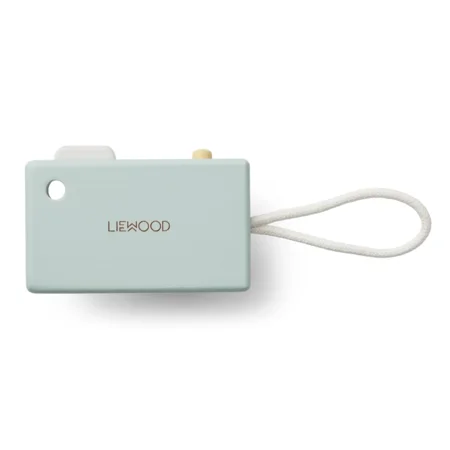 Liewood Kamera aus Holz, dusty mint multi