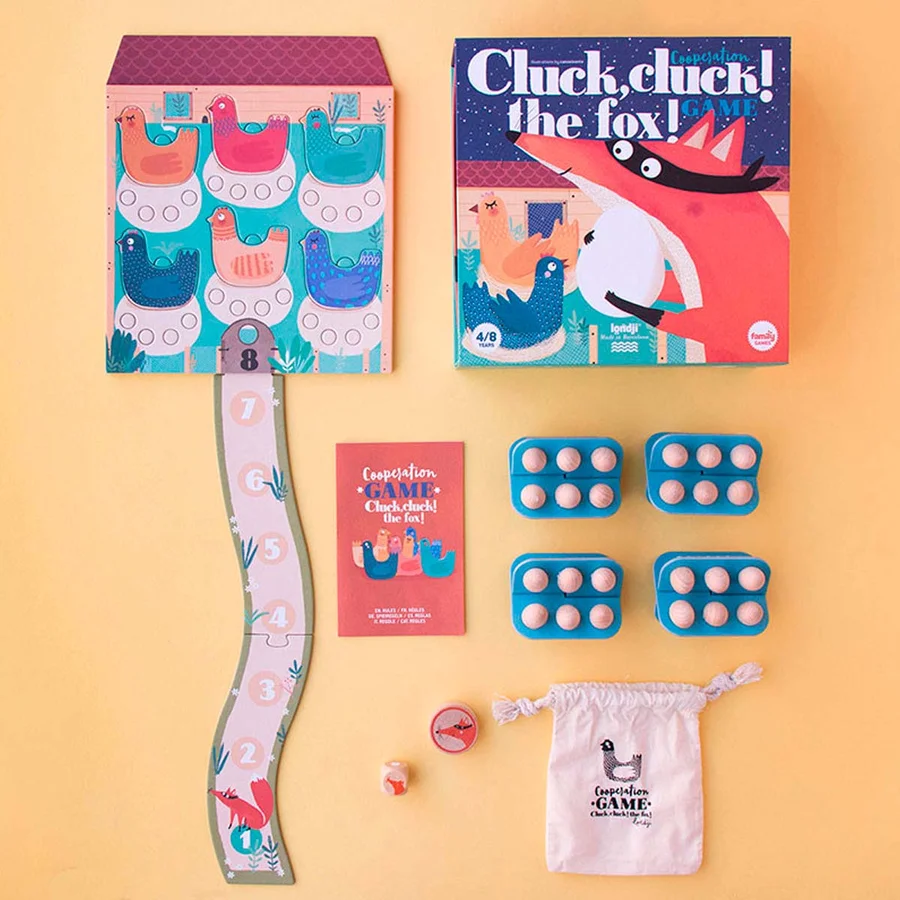 LONDJI "Cluck Cluck, the fox"-Spiel