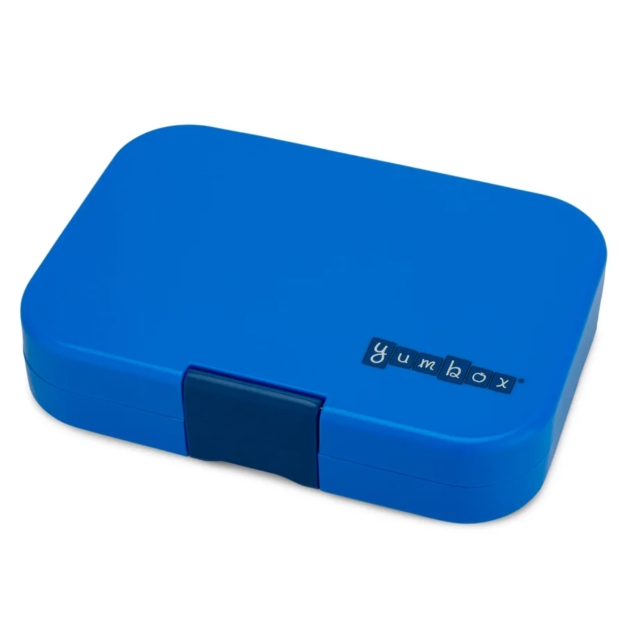 Yumbox originale Brotbox mit 6 Fächern, Surf blue-submarine tray