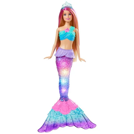 Barbie Twinkle Light havfrue, lyst hår