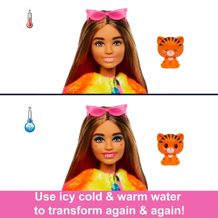 Barbie Cutie reveal jungle, tiger