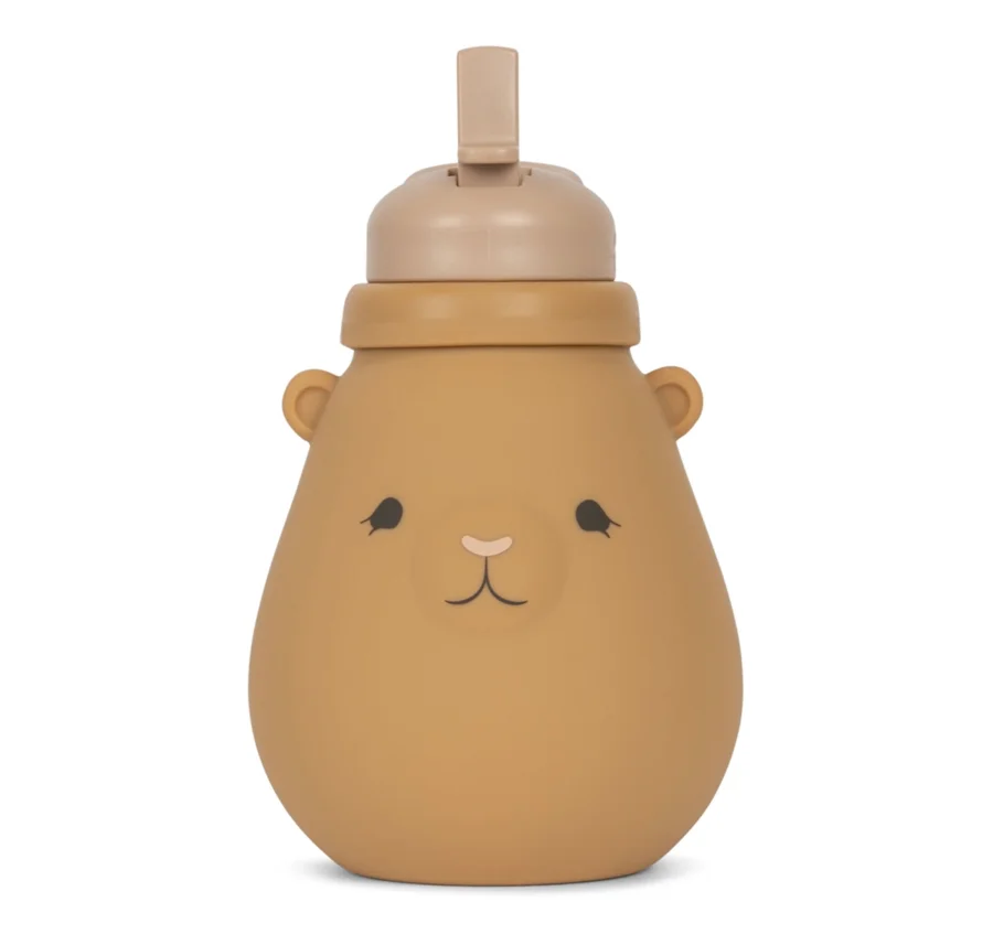 Konges Sløjd Trinkflasche Teddy, almond