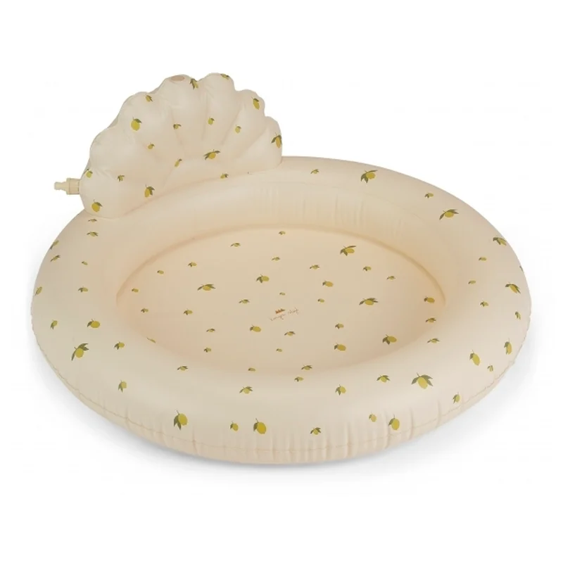 Konges Sløjd Muschelpool mit Sprinkler, lemon