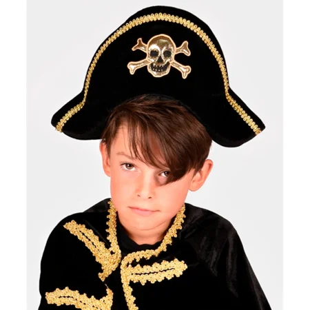 DEN GODA FEN Piratenhut Velvet Deluxe, 35 cm