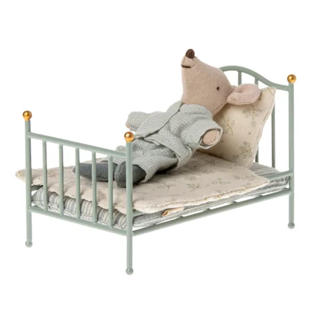 Maileg Vintage Bett für Mäuse, mint