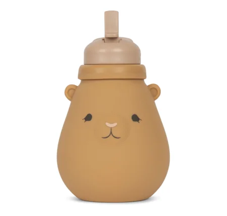 Konges Sløjd Trinkflasche Teddy, almond