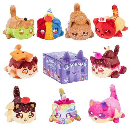 Aphmau Mystery Plüschkatze 15 cm, Cirkus Treats, sortiert