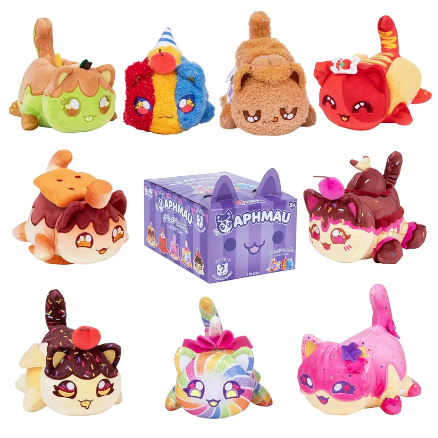 Aphmau Mystery Plüschkatze 15 cm, Cirkus Treats, sortiert