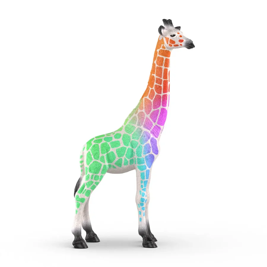 Schleich 90 Jahre, Regenbogengiraffe