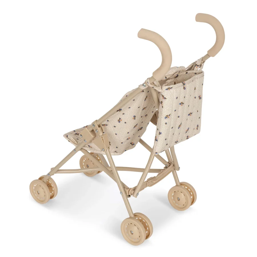 KONGES SLØJD Puppenkarre "Doll Stroller", flower bouquet